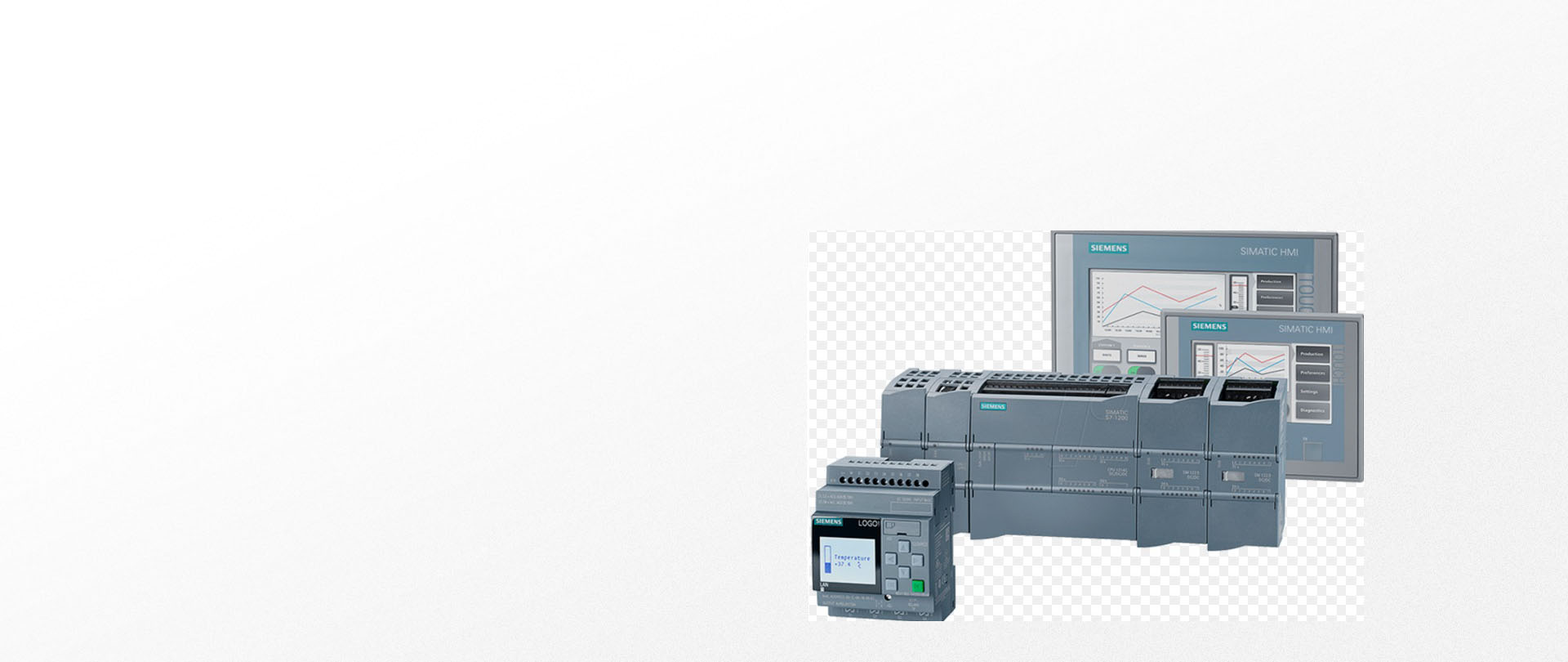 Siemens,  Hirshmann, Wonderware , Mitsubishi